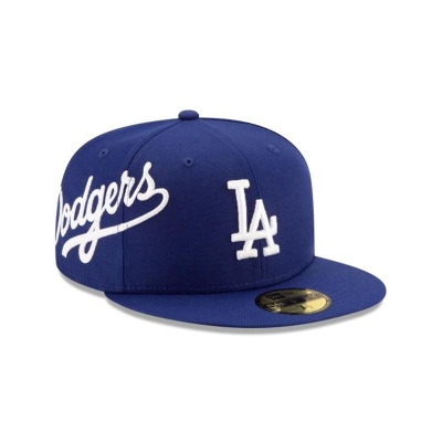 Los Angeles Dodgers Gorra | New Era MLB Slant 59fifty Fitted Cap Mexico - Azules